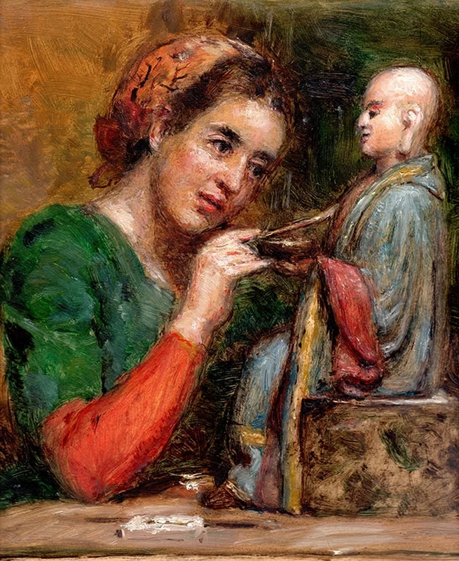 La pittrice di statue